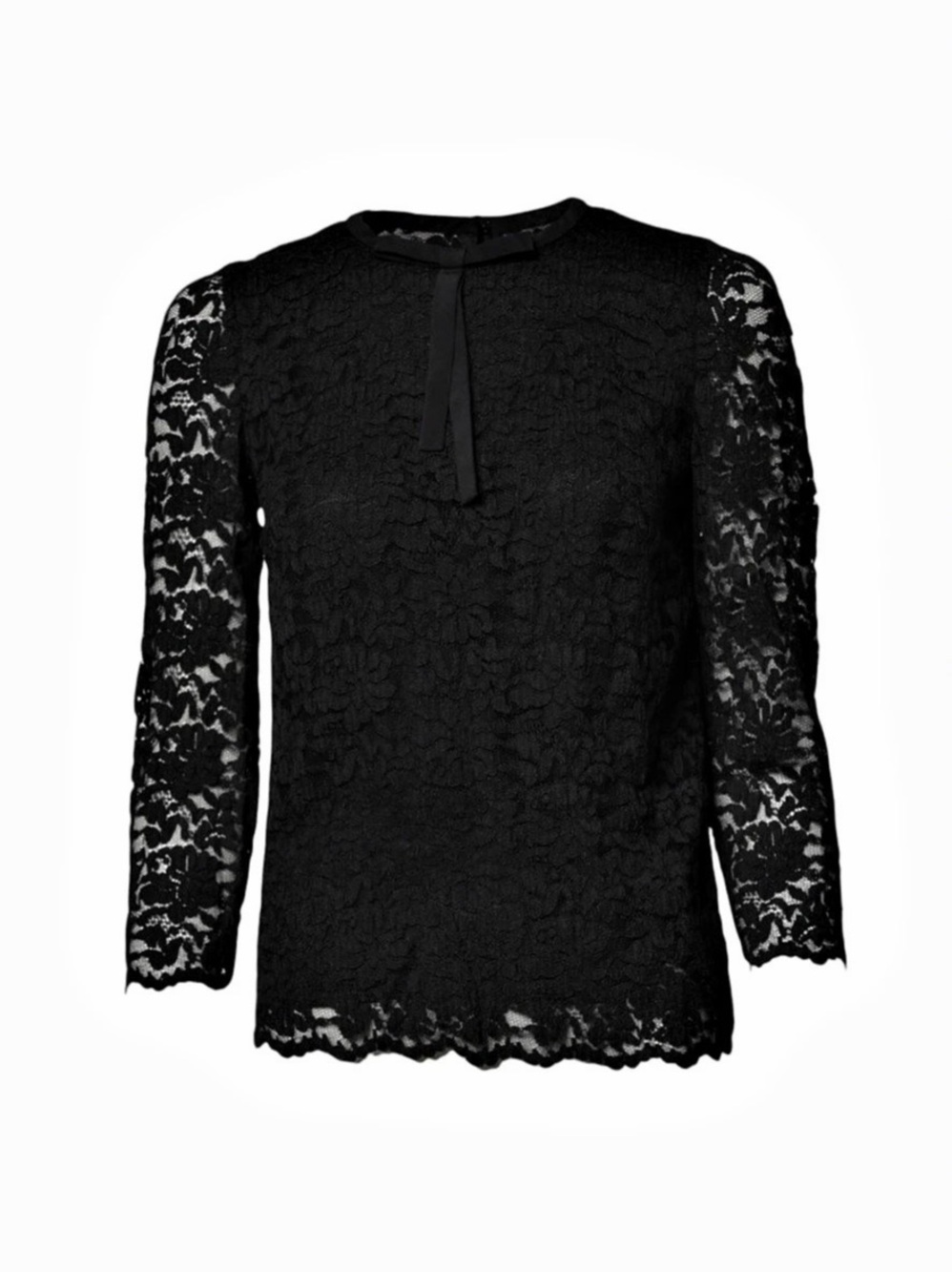 Dolce & Gabbana - Black Lace Top